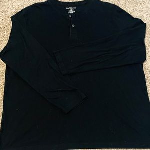 Mens long sleeve henley
